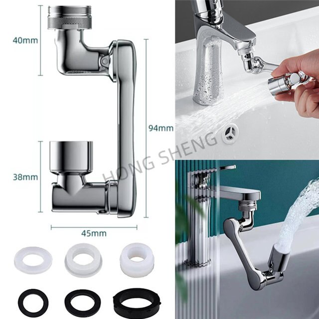 AquaGlide Rotation Faucet Extender