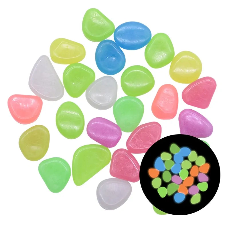 EnchantedGlow™ Luminous Garden Pebbles