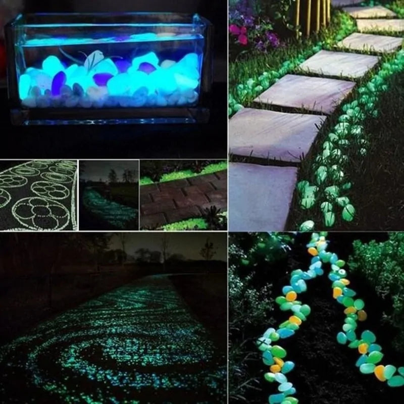 EnchantedGlow™ Luminous Garden Pebbles