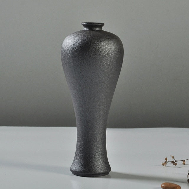 EbonElegance Japanese Ceramic Masterpiece