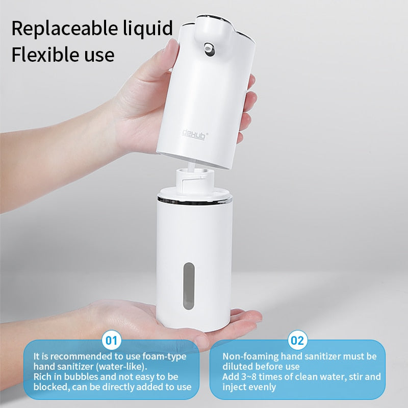 PureFoam Elegance: Automatic Foam Soap Dispenser