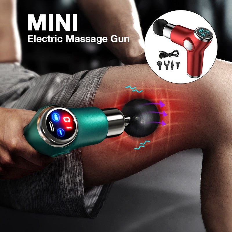 VitalPulse™ LCD Electric Massage Gun