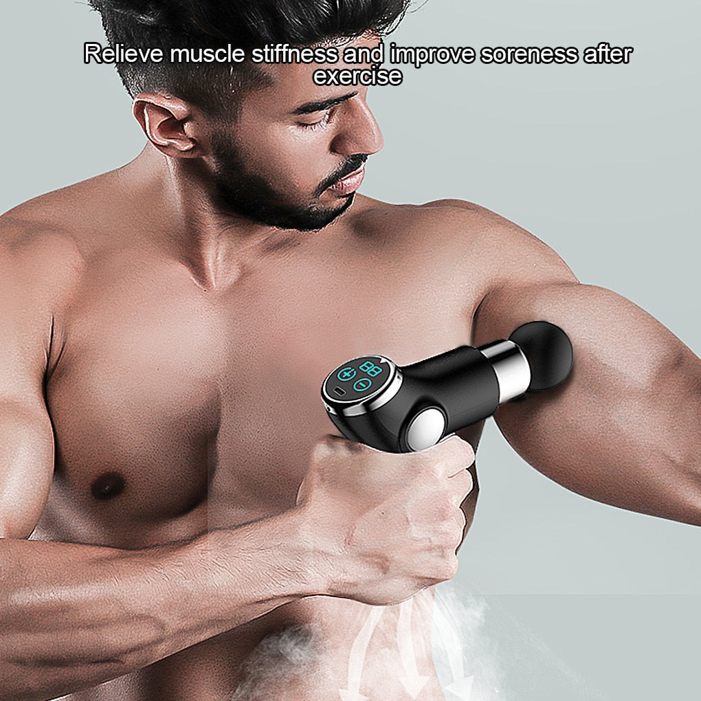 VitalPulse™ LCD Electric Massage Gun