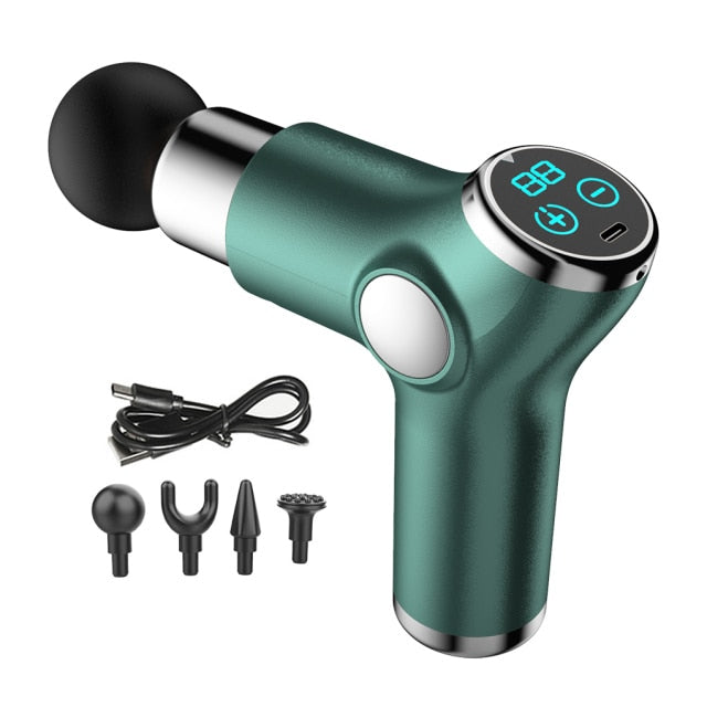 VitalPulse™ LCD Electric Massage Gun