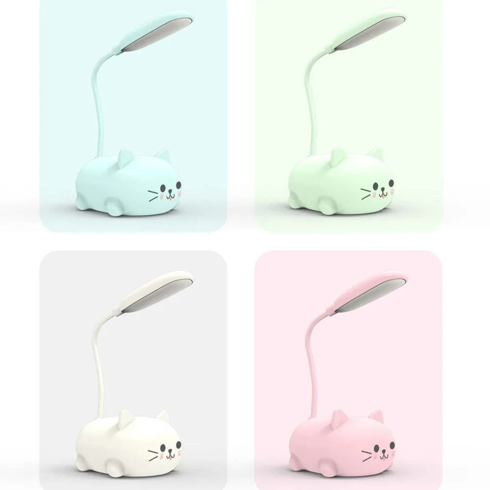 WhiskerWonder: Adorable Cat Desk Lamp