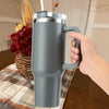 Insulated Tumbler Straw With Handle**