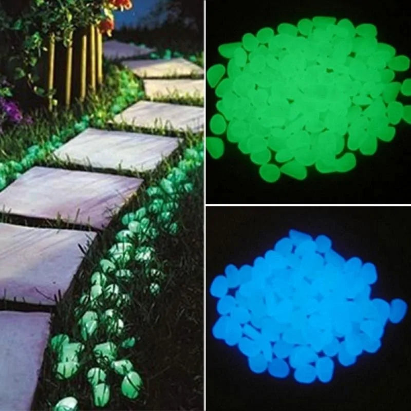 EnchantedGlow™ Luminous Garden Pebbles