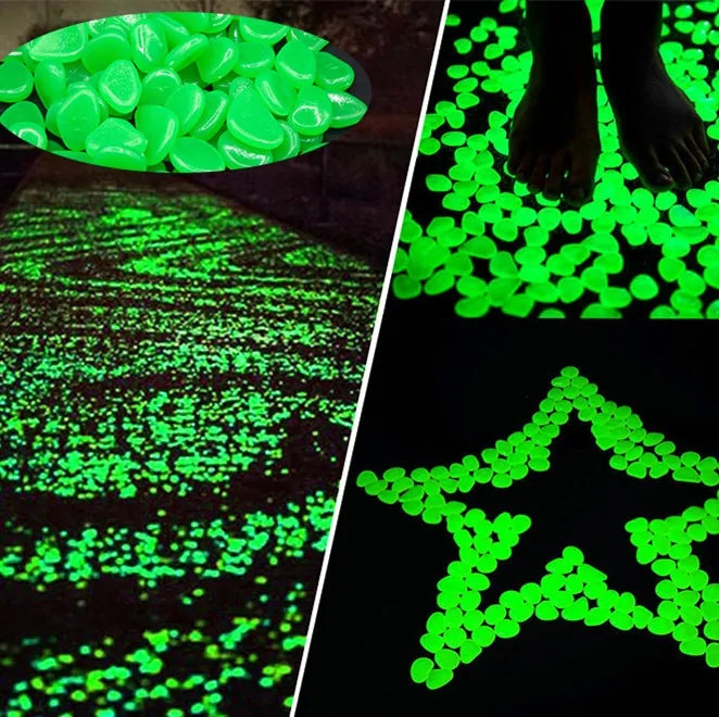 EnchantedGlow™ Luminous Garden Pebbles