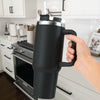 Insulated Tumbler Straw With Handle**