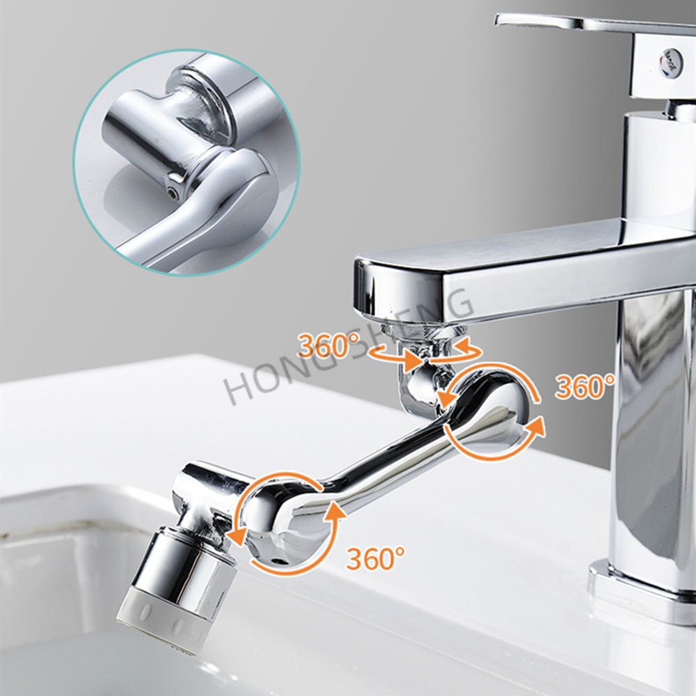 AquaGlide Rotation Faucet Extender